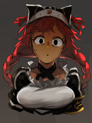 web版「辺境侯様の悪口を聞けばぞっとするお顔をする」のレギナ