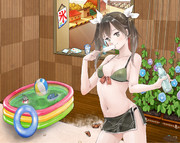 航空巡洋艦「利根」に夏季限定グラフィックを実装