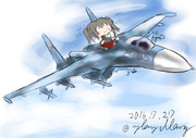 瑞鶴とSu-33艦上戦闘機