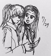 ５分スケッチ 16/7/29