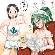乳首 ニコニコ静画 イラスト