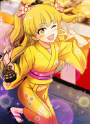 Pくん、お祭りデートだね！えへへ！