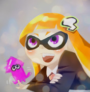 スプラトゥーン ガール ニコニコ静画 イラスト