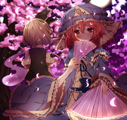 幽冥楼閣の亡霊少女