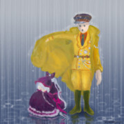 Pandora's Actor in the rain