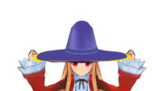 【MMDアクセサリ配布】魔女帽子配布