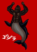 ゴリラ クジラ ニコニコ静画 イラスト