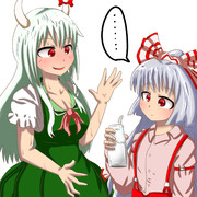 ミルクを飲ませようとするけーね