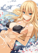 夏のビスマルク水着ラクガキ祭02