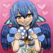 上海人形に卵を配給するWKSG姫