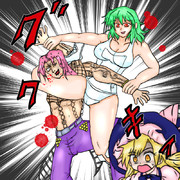 虐殺王幽香のアロガント・スパークで死亡