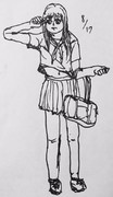 ５分スケッチ 16/8/17