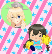 応援だよ！磯波さん！！