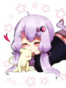 子猫と幼いゆかりさん