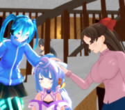 お姉さんたちと3号