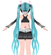 【MMDモデル】つみ式ミクさんv2.1更新