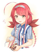 ローソンの新人アルバイト江風ちゃん！