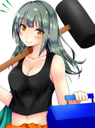 髪下ろしバリリン