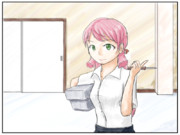 小説10巻目の挿絵1枚目