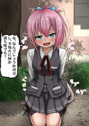 ね、猫なんていませ・・・・ひゃ///