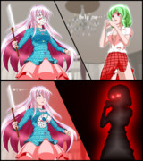 [東方] 秦こころ、風見幽香でスプラッターフェイス２？