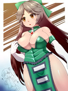 「これ胸はみ出てるけど良いの？」