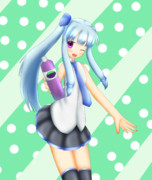 葵ちゃんと野菜ジュース（８/２７ワンドロ）