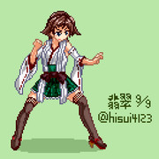 格ゲー風ドット比叡