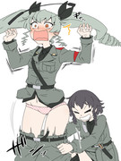 チョビのズボンを\\ﾄﾞｰﾝ//