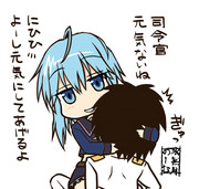 ぎゅっとして司令官を元気に