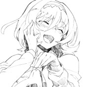 可愛いおばさん ニコニコ静画 イラスト
