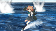 駆逐艦満潮 原作ポーズ
