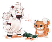 ほっぽちゃんVS烈風犬