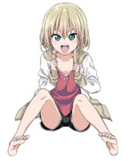 カチューシャが遊んで欲しそうにこちらを見ている。