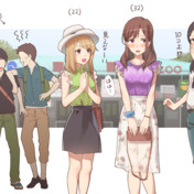 ペア画 ニコニコ静画 イラスト