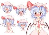 顔真っ赤にしてるレミリアをとにかく詰めた