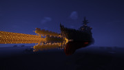 【Minecraft】深夜テンションで護衛艦に( ・∀・)∩ビ━━━━━━ム生やした！