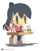 包丁でビートを打ち鳴らす鳳翔