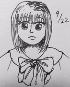 ５分スケッチ 16/9/22