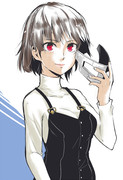 新島真 ニコニコ静画 イラスト