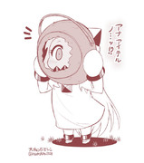 台風の爪あと。