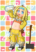 加工屋の娘 ニコニコ静画 イラスト