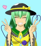 ダブルピースこいしちゃん