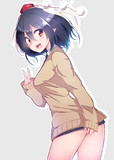 カーディガン文ちゃん