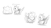 メタモン ニコニコ静画 イラスト
