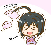 自我を持ったアホ毛がラブレターを書き始めてしまった小日向美穂