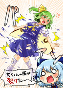 理不尽な目に遭う大妖精