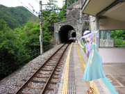 【MMD】ゆかりさんと･･･【in秘境駅】