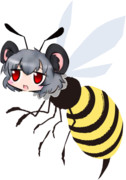 四頭身NYN蜂 素材