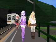 【MMD】ゆかり･マキ･IA【3人旅】